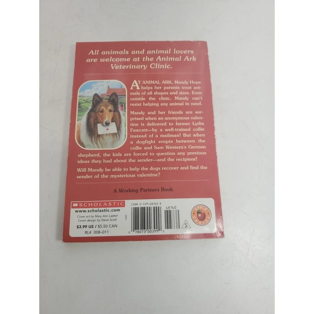 Collie with a Card (Animal Ark Holiday Treasury #6-Valentine's Day) (Animal Ark